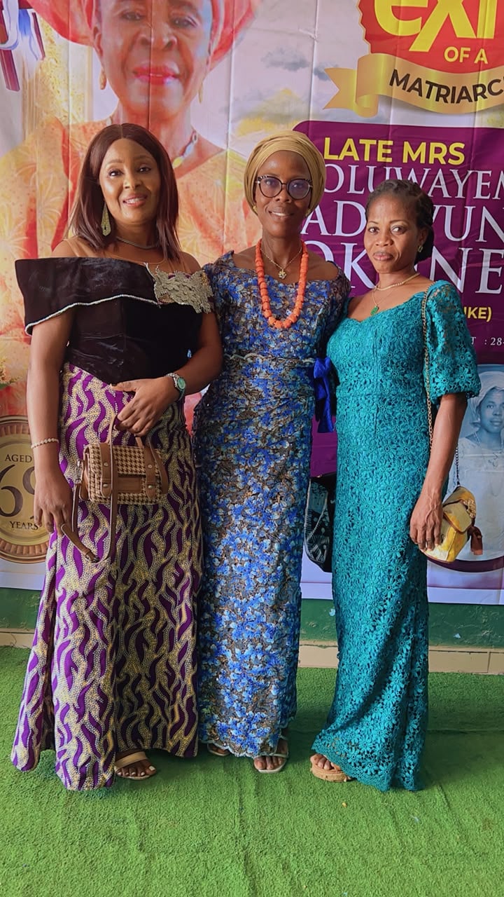 Three Command Ojo classmates together at a memorial gathering